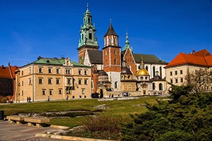 Gamla stan i Krakow