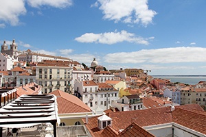 Hus i Lissabon