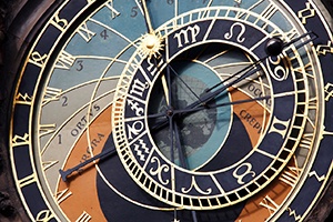 Astronomiskt ur på Rådhuset i Prag
