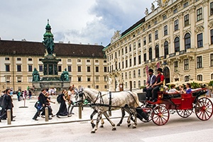 Palatset Hofburg i Wien
